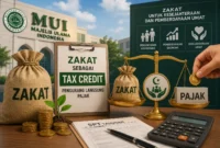 MUI Usulkan Zakat Jadi Pengurang Langsung Pajak (Foto: Ilustrasi AI)