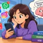 Mengapa Kita Sulit Berhenti Cek Notifikasi Ponsel? (Foto: Ilustrasi Ai)