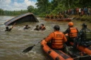 Perahu Mahasiswa KKN Terbalik di Sungai Rawas, Satu Hilang (Foto : Ilustrasi Ai )