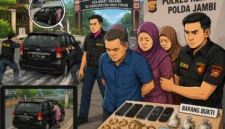 Polres Kerinci Ringkus Tiga Perampok Emas Rp75 Juta (Foto: Ilustrasi Ai)