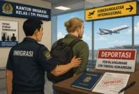 Imigrasi Padang Deportasi WN Swedia karena Salahgunakan Visa (Foto: Ilustrasi AI)