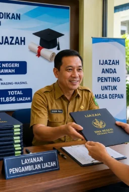 11.856 Ijazah SMA-SMK Negeri di Riau Belum Diambil, Disdik Pastikan Gratis