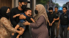 Bayi 2 Tahun di Makassar Diduga Dijadikan Jaminan Arisan (Foto: Ilustrasi AI )