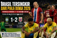 Brasil Tersingkir dari Piala Dunia 2026, Puasa Gelar Selecao Berlanjut (Foto: Ilustrasi AI )