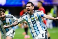 Comeback Dramatis! Argentina Balikkan Keadaan dan Hentikan Mesir di 16 Besar (Foto: BRETT DAVIS/IMAGN IMAGES via Reuters/Detiksport)
