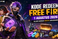 Kode Redeem FF 1 Agustus 2026, Klaim Hadiah Gratis Garena (Foto: Ilustrasi AI )