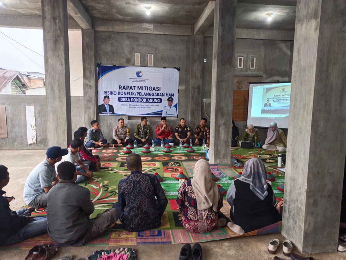 Desa Pondok Agung Perkuat Pencegahan Konflik dan Perlindungan HAM | Dewi Willona