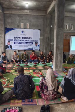 Desa Pondok Agung Perkuat Pencegahan Konflik dan Perlindungan HAM
